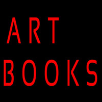 Art Books Neonskylt