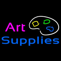 Art Supplies Neonskylt