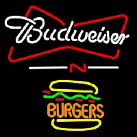 Budweiser Burgers Neonskylt