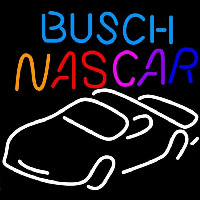 Busch Nascar Beer Sign Neonskylt