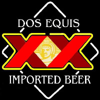 Dos Equis Beer Sign Neonskylt