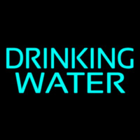 Drinking Water Neonskylt