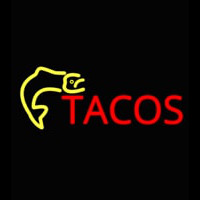 Fish Tacos Catering Neonskylt