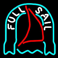 Fosters Full Sail Beer Sign Neonskylt