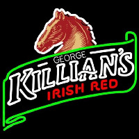 George Killians Irish Red Summer Beer Sign Neonskylt