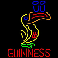 Great Looking Multicolored Guinness Beer Sign Neonskylt
