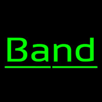 Green Band 1 Neonskylt