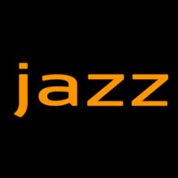 Jazz In Orange 2 Neonskylt