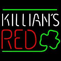 Killians Red Shamrock Beer Sign Neonskylt