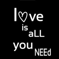 Love Is All You Neonskylt