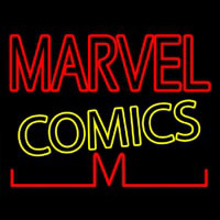 Marvel Comics Neonskylt