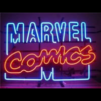 Marvel Comics Neonskylt