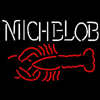 Michelob Lobster Beer Sign Neonskylt