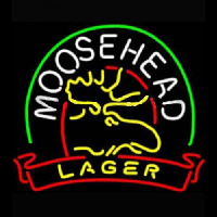 Moosehead Lager Beer Neonskylt