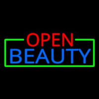 Open Beauty Salon Neonskylt