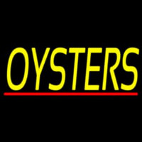 Oysters Block 1 Neonskylt