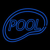 Pool Swimming Neonskylt