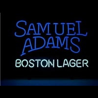 SAMUEL ADAMS BOSTON LAGER Neonskylt