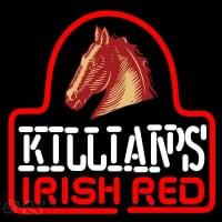 Sgeorge Killians Irish Red Horse Head Beer Sign Neonskylt