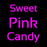 Sweet Pink Candy Neonskylt
