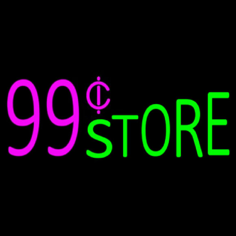 99 Store Neonskylt