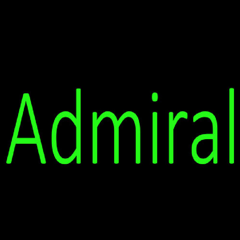 Admiral Neonskylt