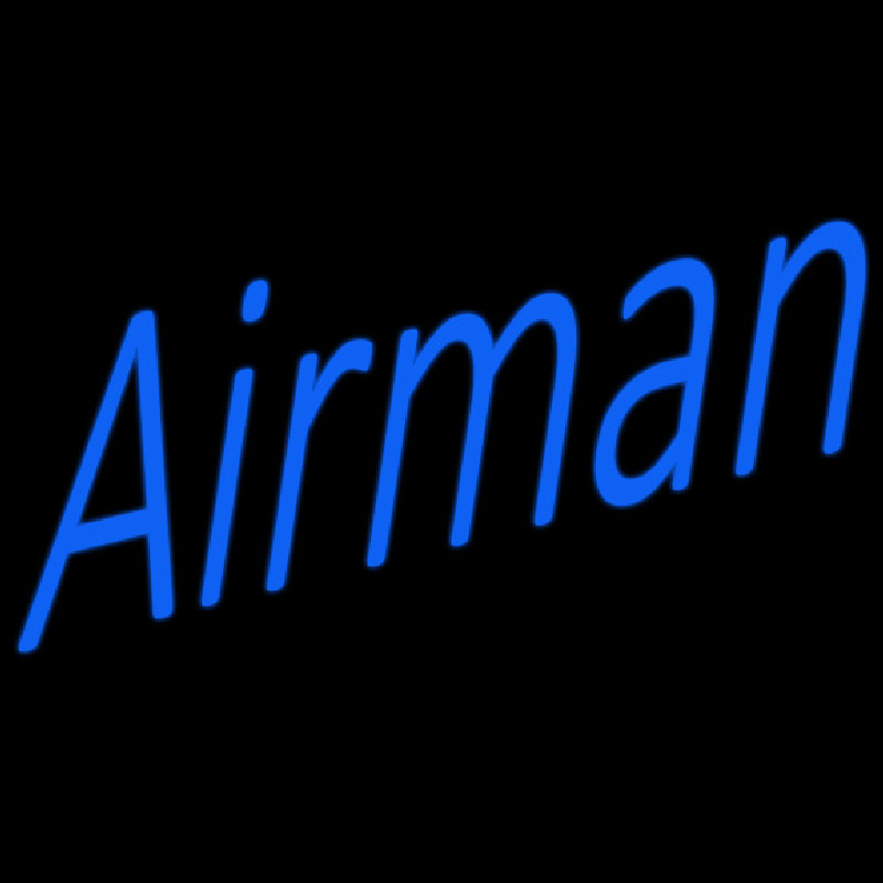 Airman Neonskylt