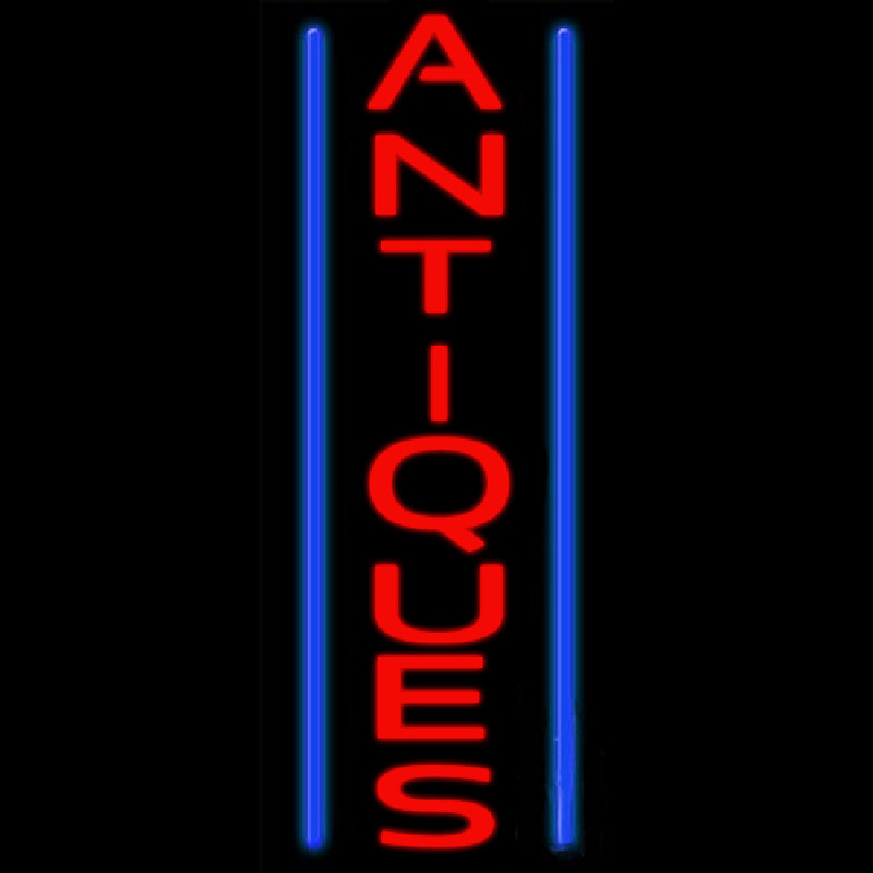 Antiques Neonskylt