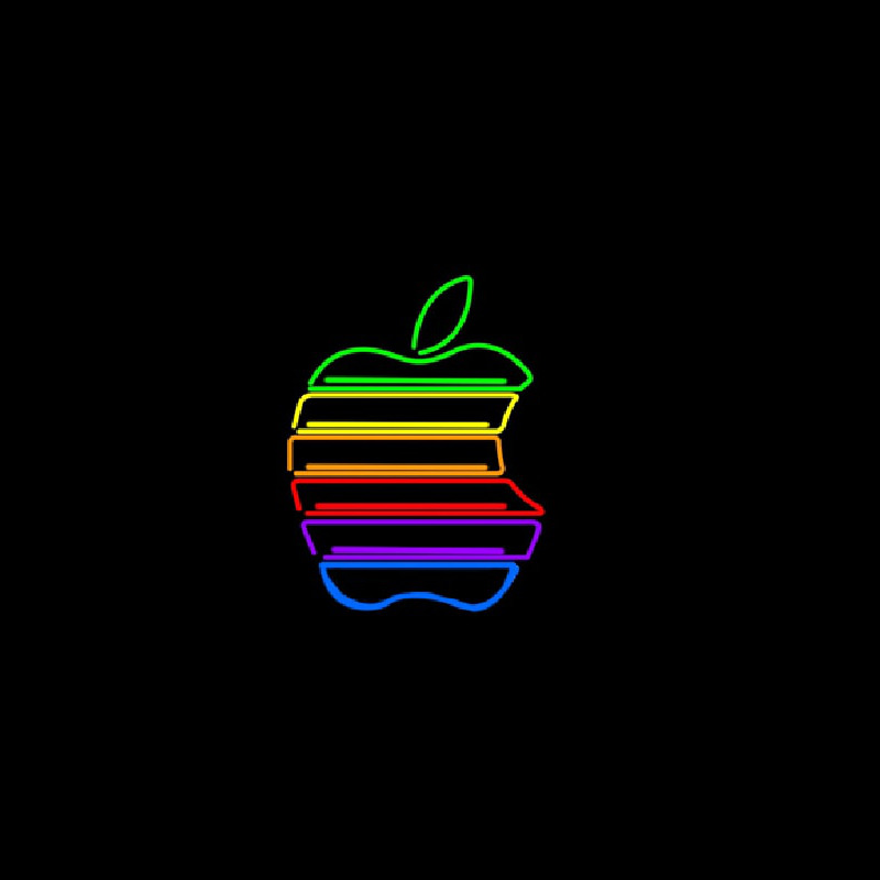 Apple Neonskylt