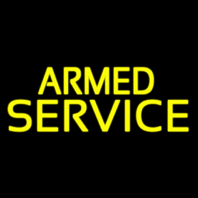 Armed Service Neonskylt