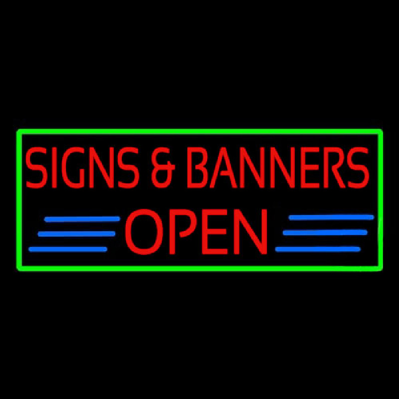 Art Open Neonskylt