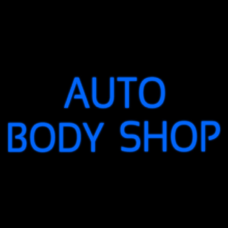 Auto Body Shop 1 Neonskylt