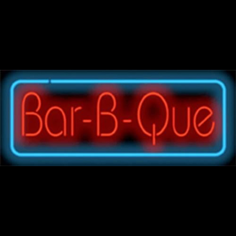 BAR-B-QUE Neonskylt