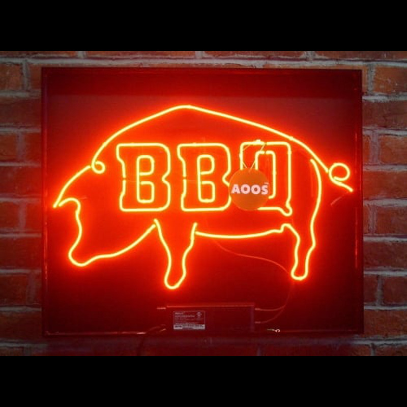 BBQ Neonskylt