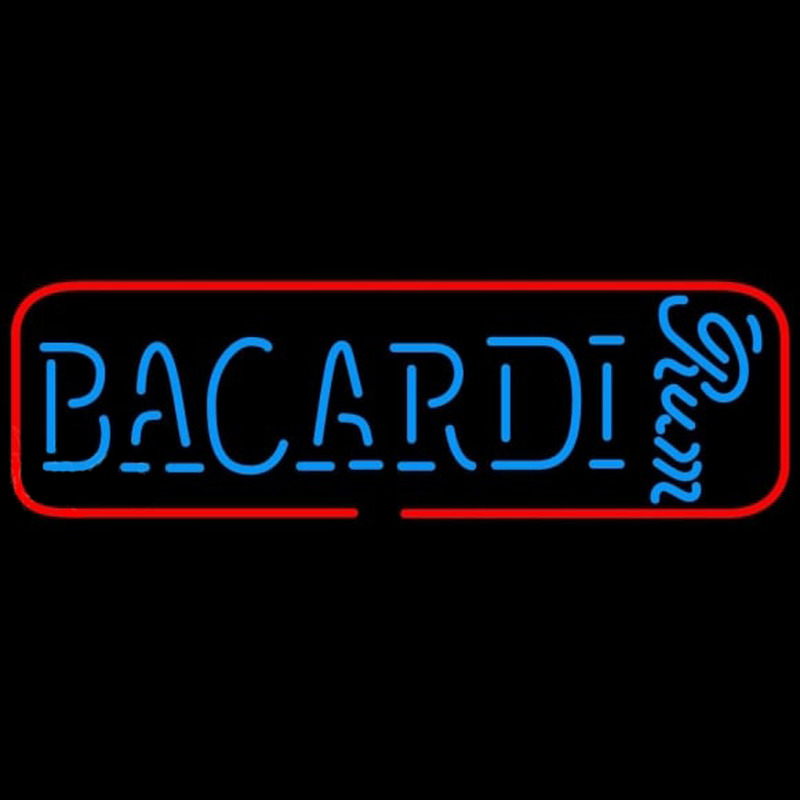 Bacardi Rum Sign Neonskylt