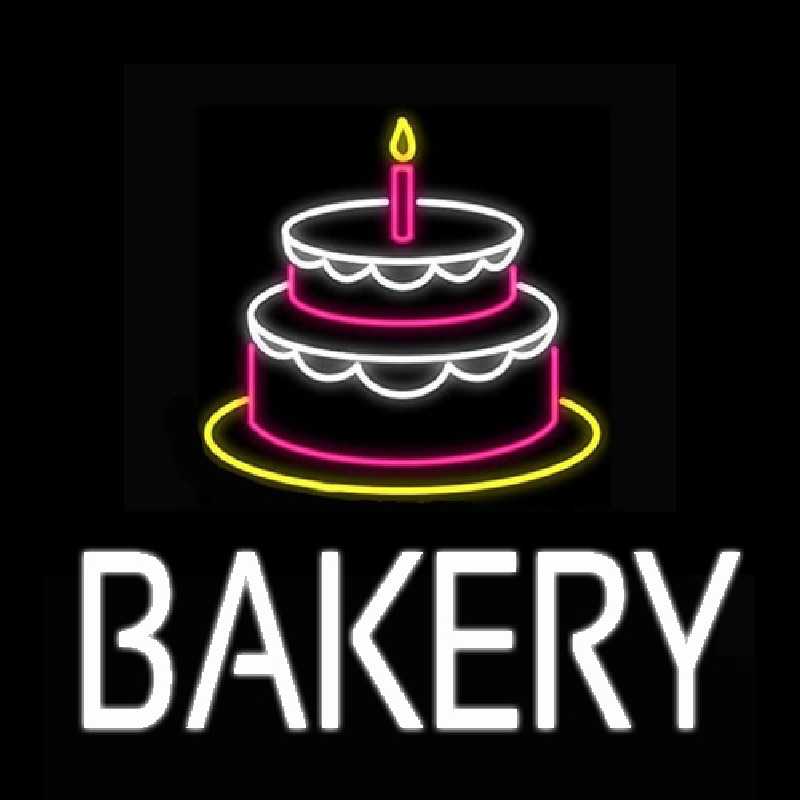 Bakery Cake Neonskylt