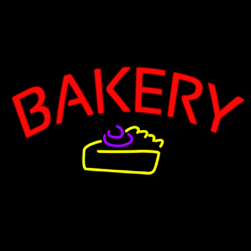 Bakery Logo Neonskylt