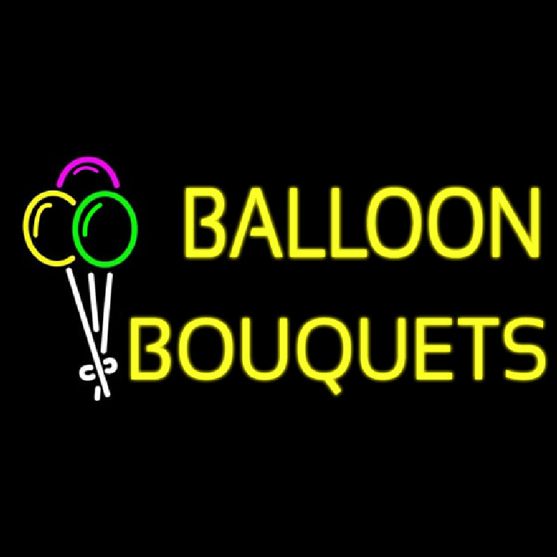 Balloon Bouquets Neonskylt