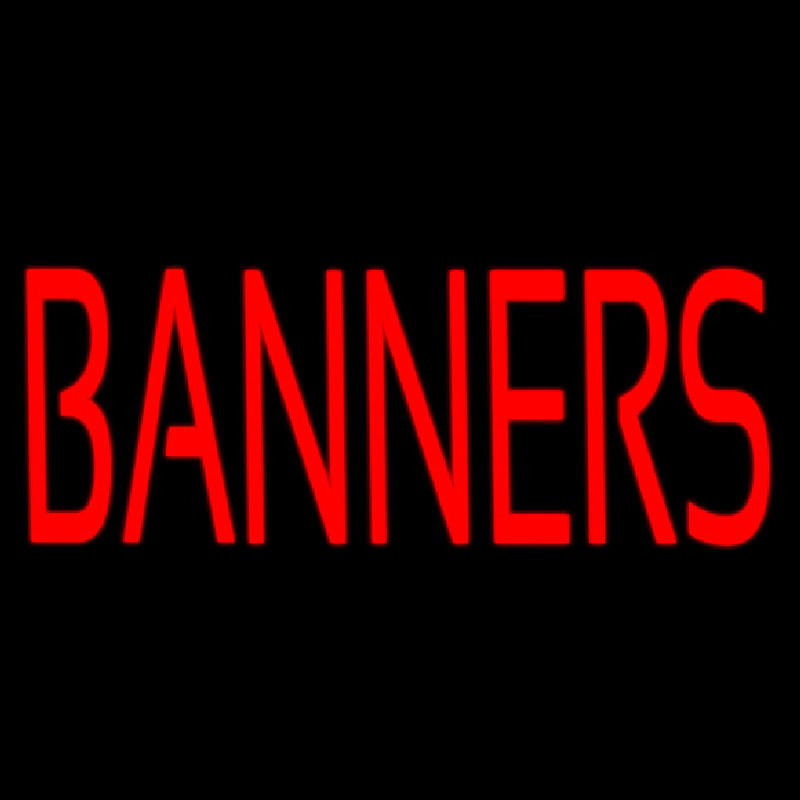 Banners Neonskylt