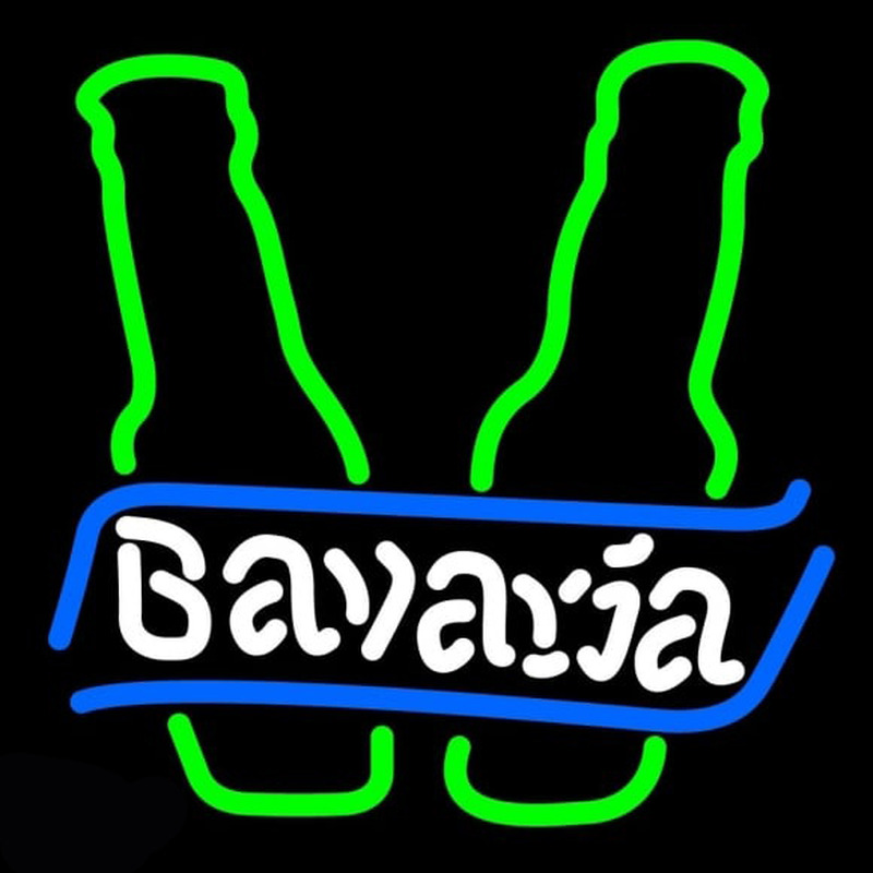 Bavarian Bottle Beer Sign Neonskylt
