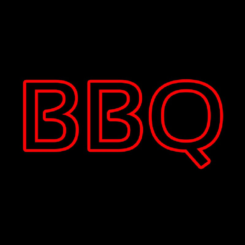 Bbq Red Neonskylt