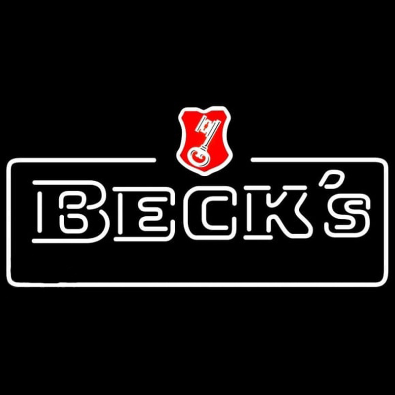 Becks Germany Beer Sign Neonskylt