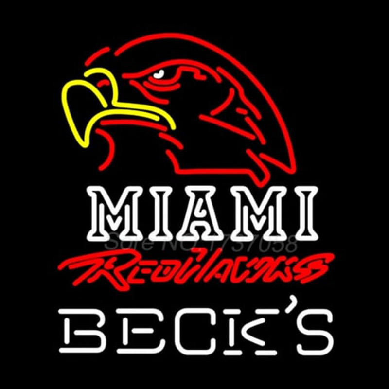 Becks Miami Neonskylt