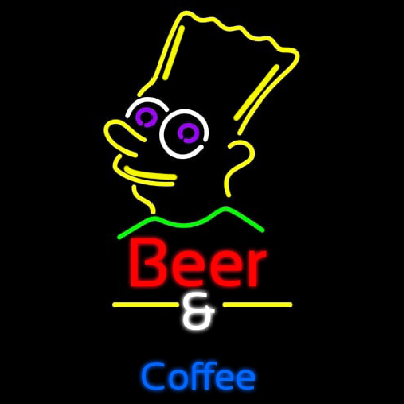 Beer And Coffee Neonskylt