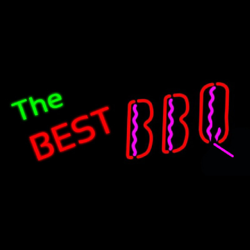 Best Bbq Neonskylt