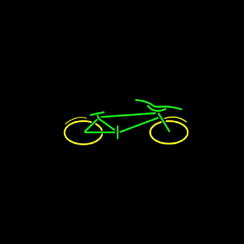 Bicycle Logo Neonskylt
