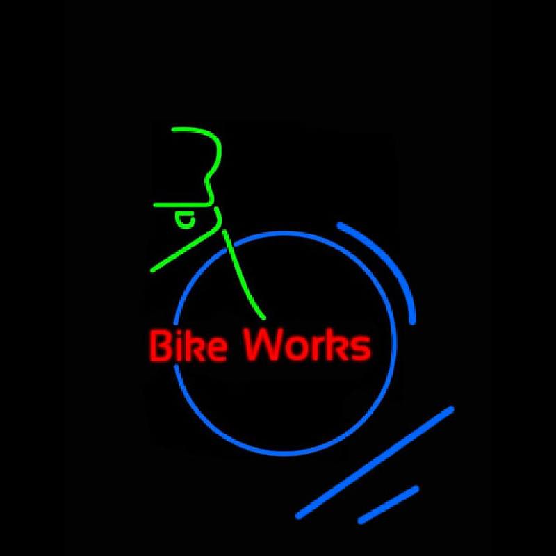 Bike Works Neonskylt