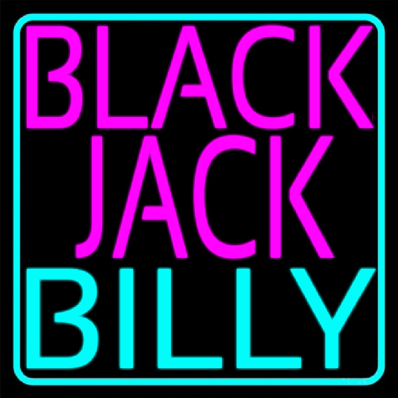 Blackjack Billy Neonskylt