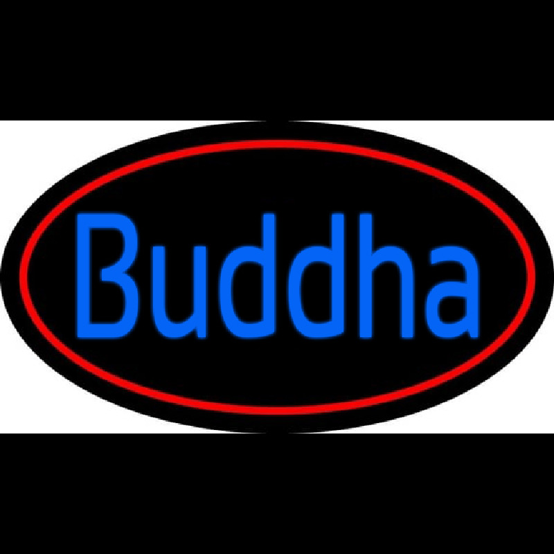 Blue Buddha Neonskylt