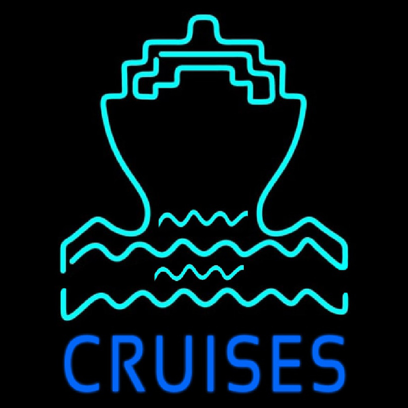 Blue Cruise Neonskylt